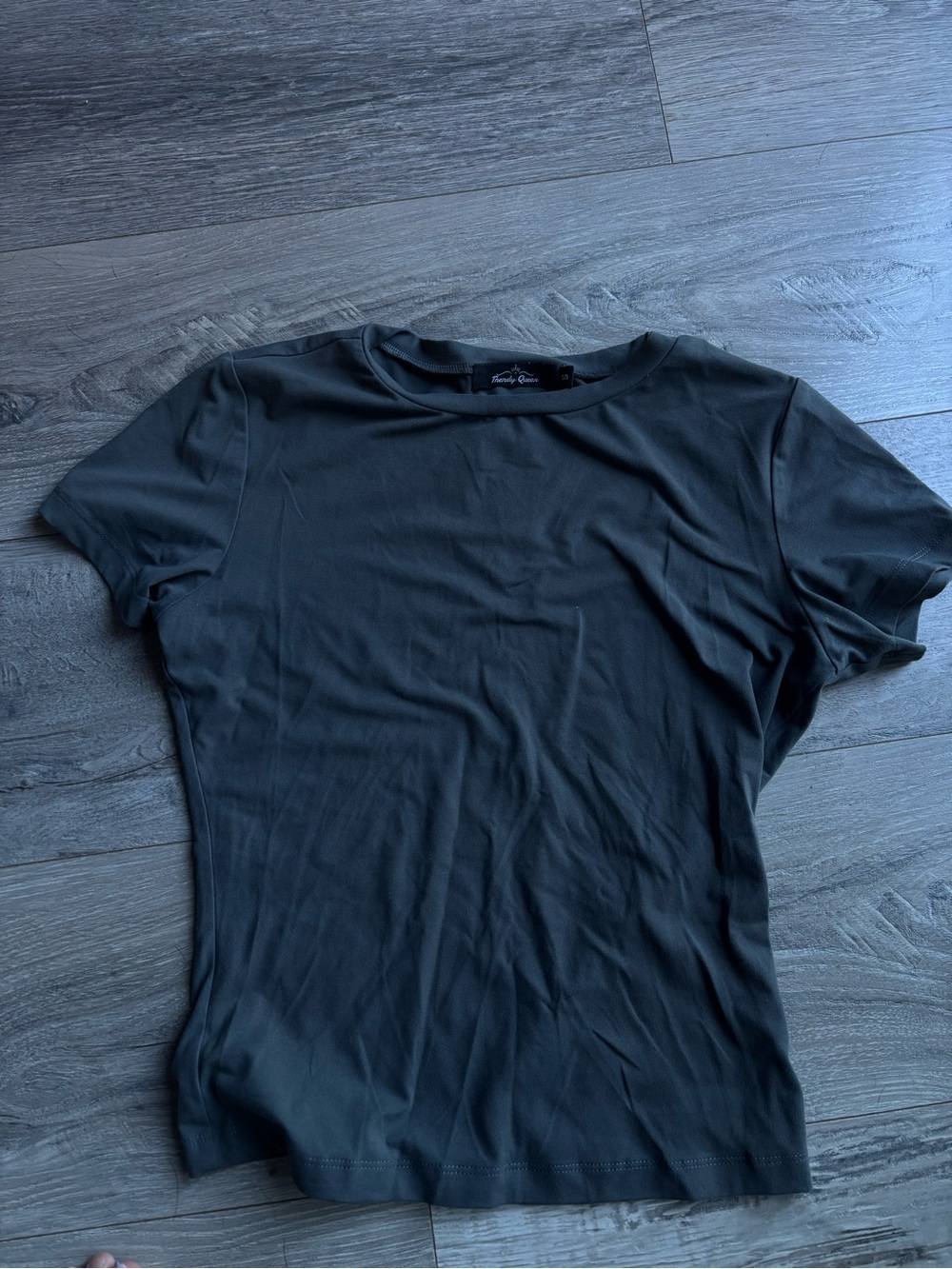 Classic Grey Crewneck Women’s Shirt
